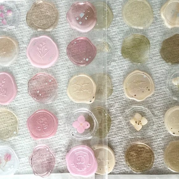 Wax Seal Stamp Sticker Set - Picture 2 of 3